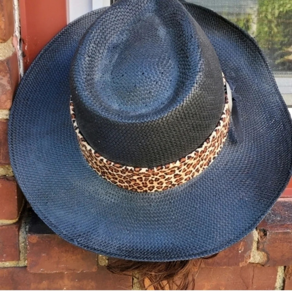 Black Straw Bill Joel‎ Miller western hat - Picture 11 of 11